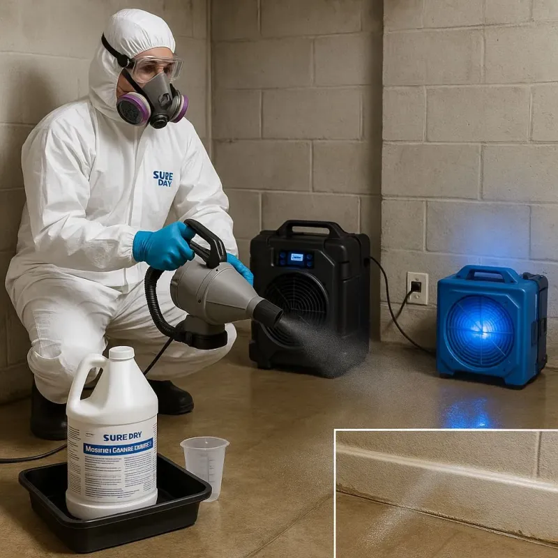 Sanitization and Odor Removal process in Strasburg, PA