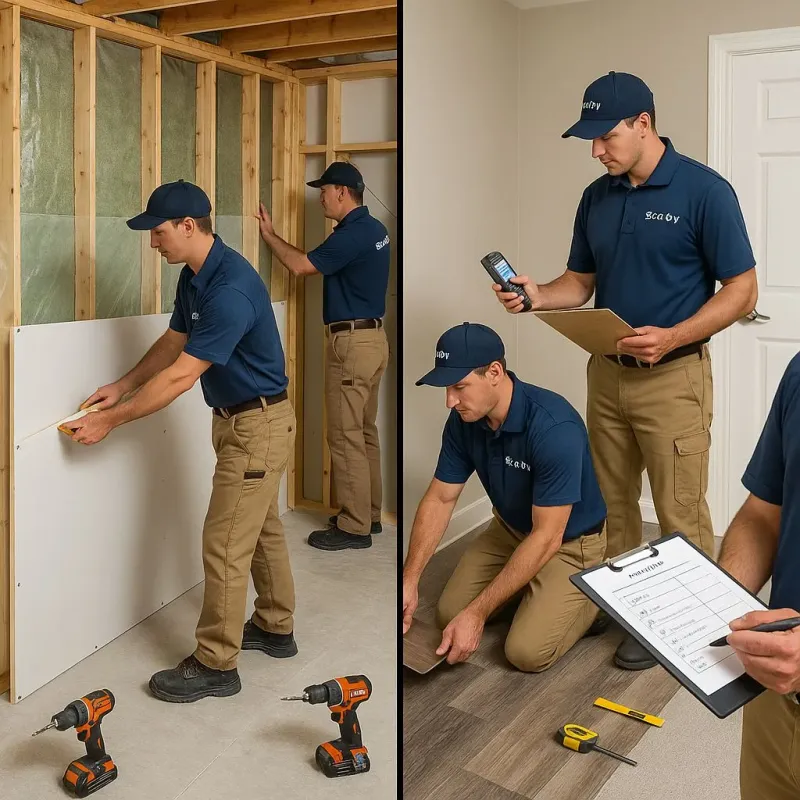 Repairs and Reconstruction process in Strasburg, PA